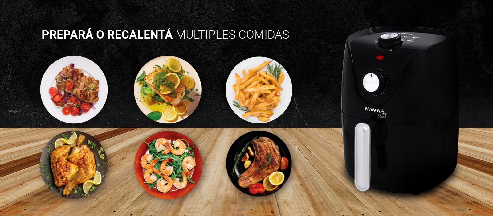 Variedade de alimentos
