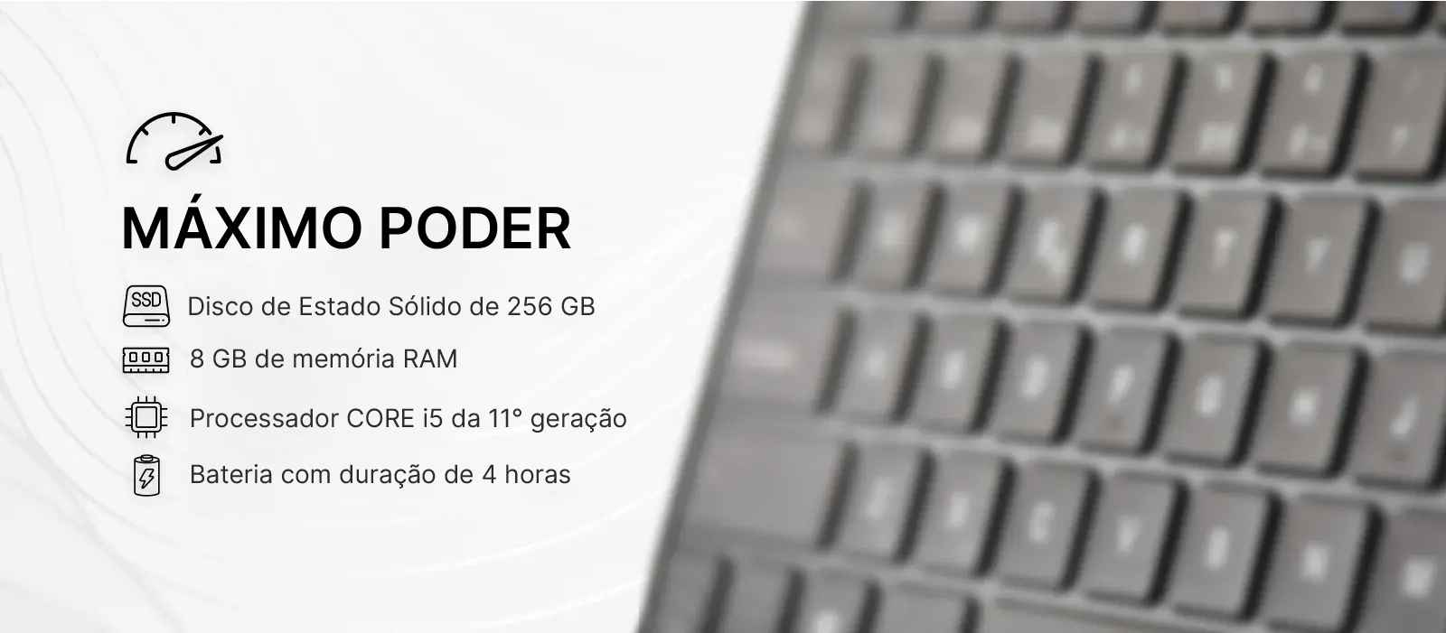 Potência de sobra 