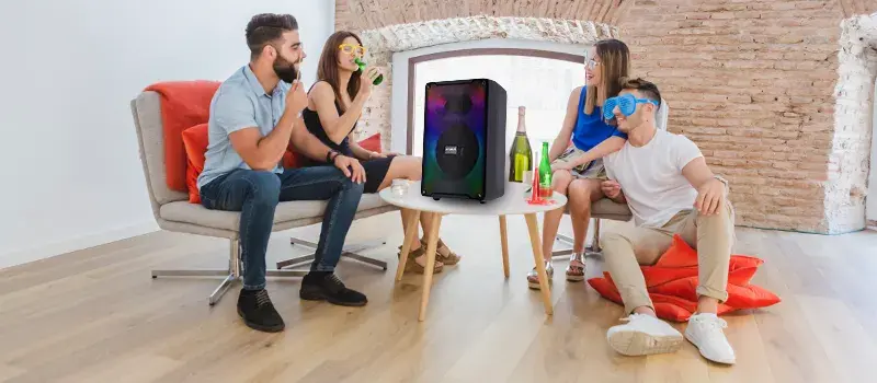 Ideal para festas e reuniões